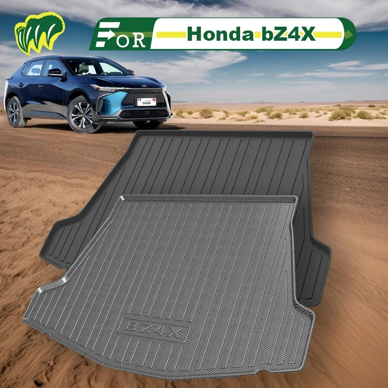 

Для Honda bZ4X 2022, индивидуальный коврик для багажника автомобиля, всесезонный коврик для багажника, 3D-образный лазерный измерительный защитный коврик для багажника