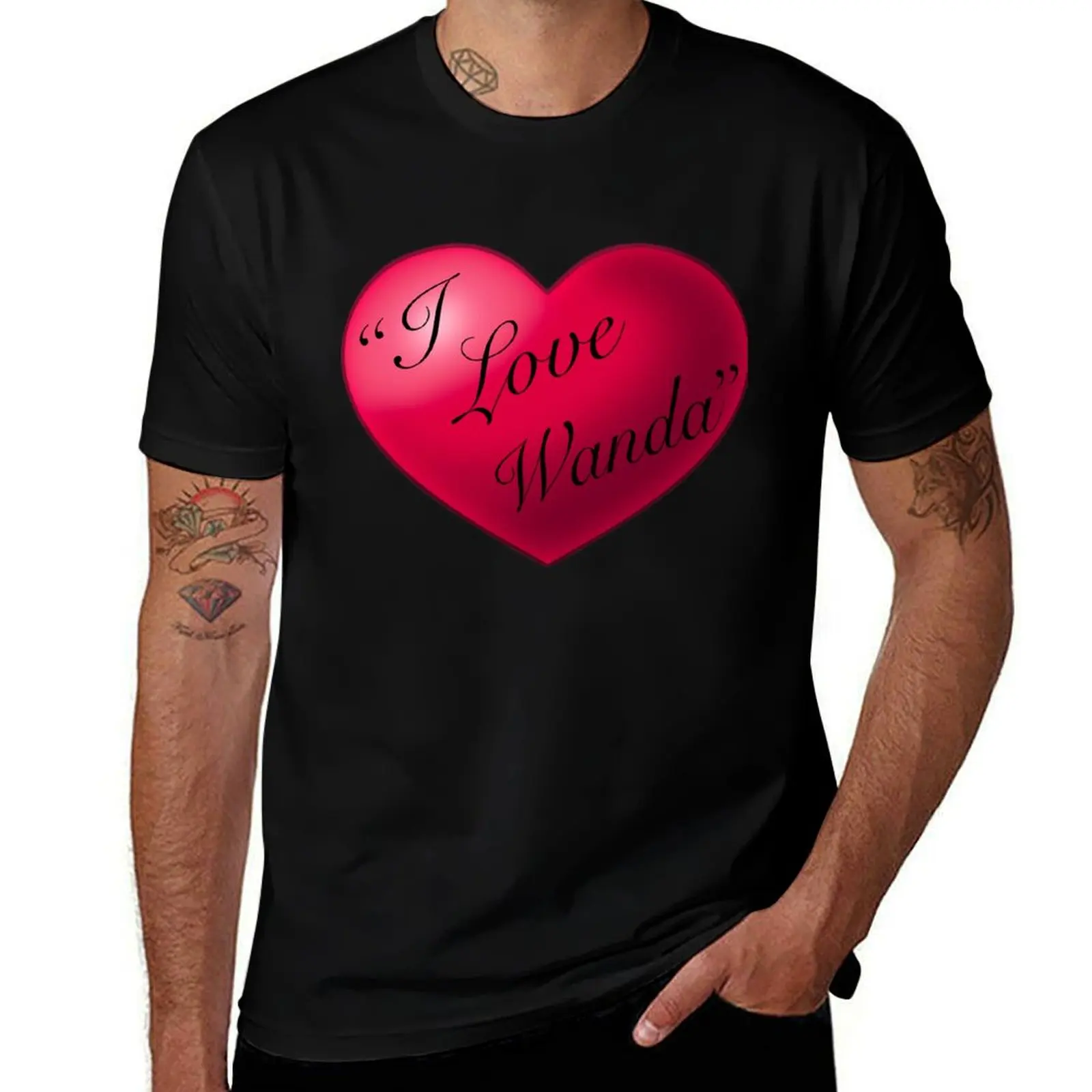 Love Wanda T-Shirt Quick Dry Fishing T-Shirt