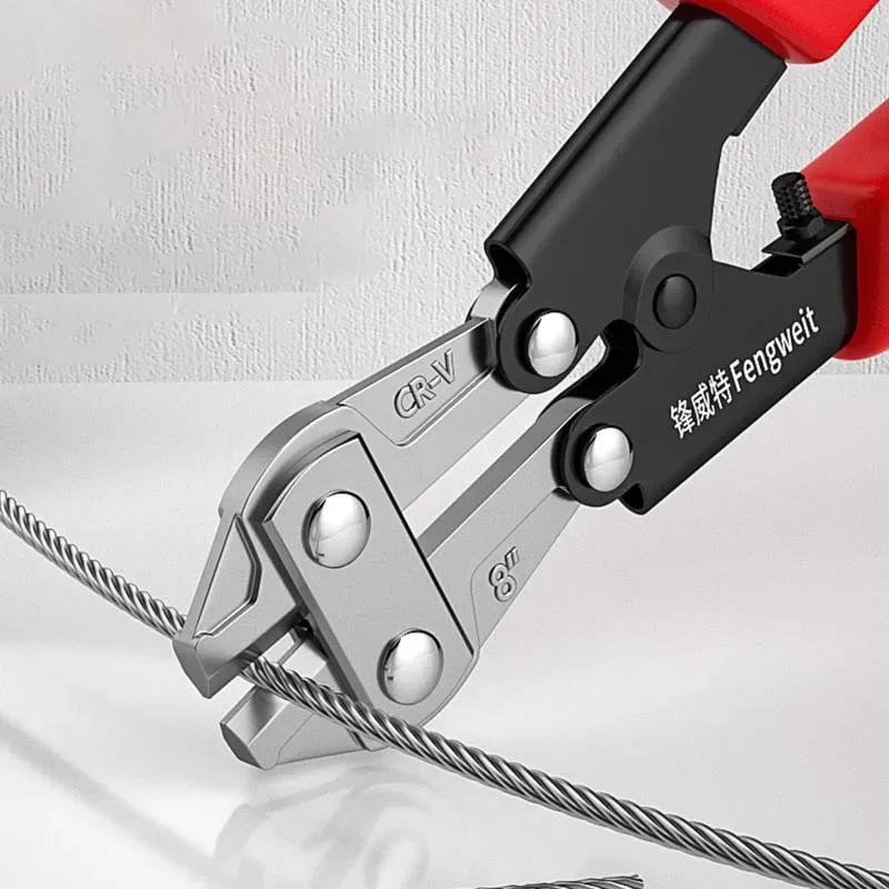 Multi-Functional Wire Cutting Pliers Labor Saving Steel Pliers 8 Inch Portable Mini Wire Cutting Scissors Metal Wire Scissors