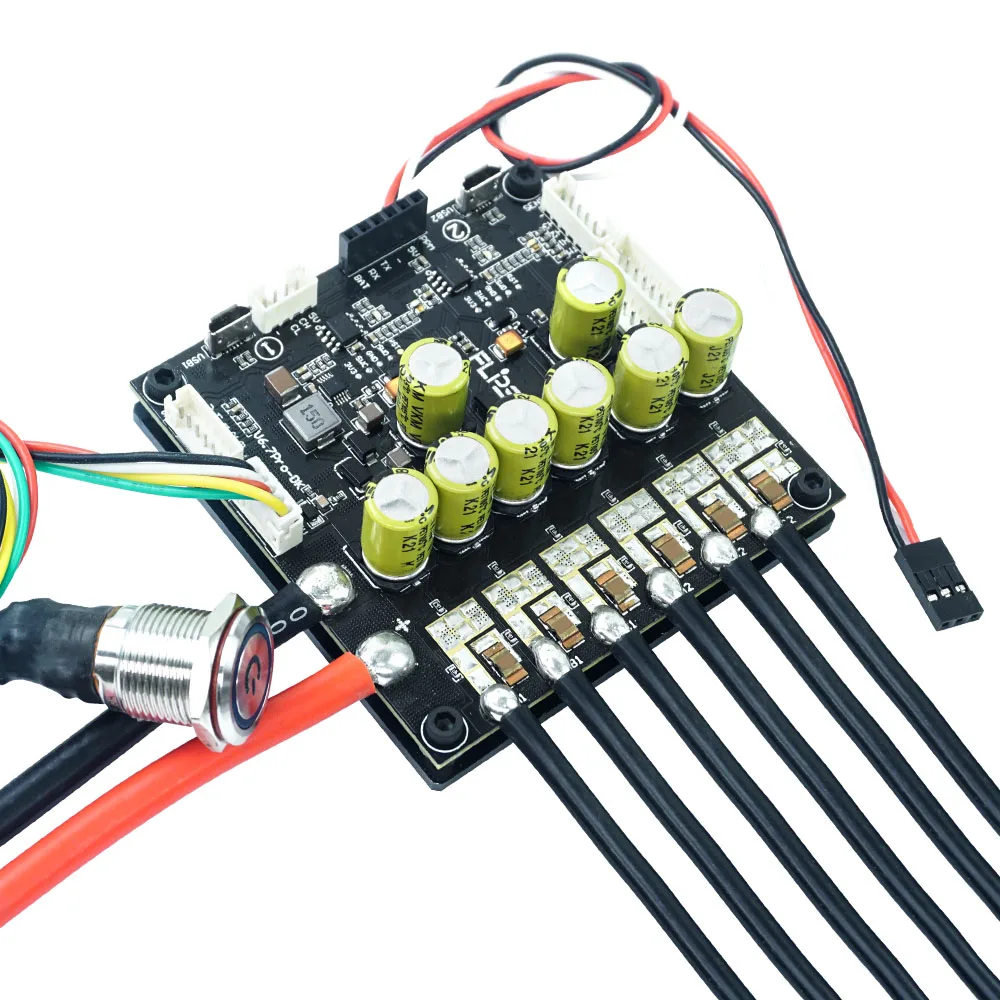 Group D7 Electric Skateboard Kit (Includes Dual FSESC6.7 Pro Plus and BLDC 6374 Motors)
