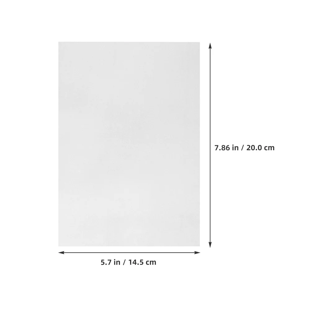 8pcs Glow In The Dark Heat Shrink Sheets Translucent Luminous Diy Craft Material For Jewelry Keychains Ornaments Shrink Plastic