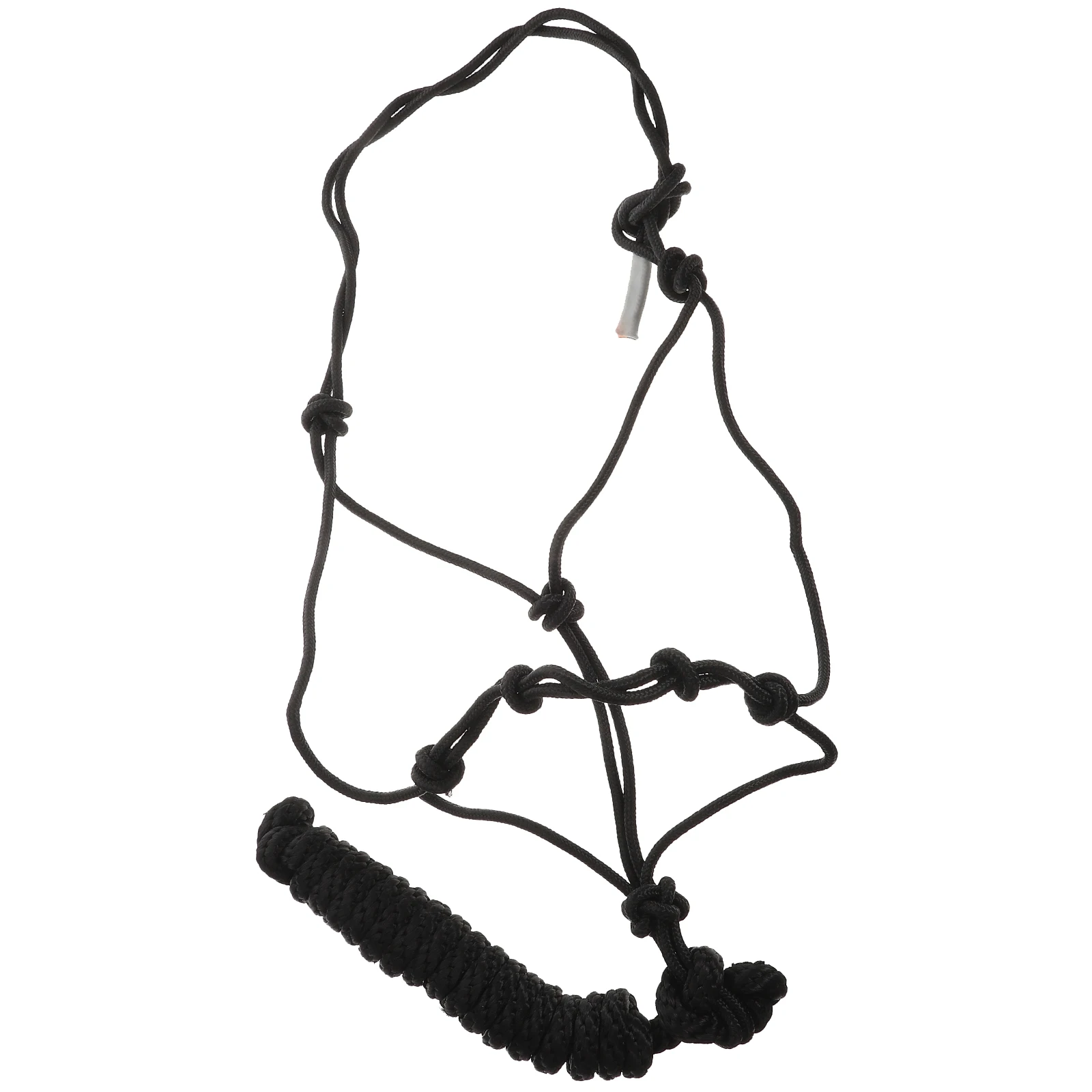 الرسن معدات التدريب المقاومة للاهتراء المحمولة خفيفة الوزن سلامة ركوب طوق في الهواء الطلق الحصان رئيس طوق #2