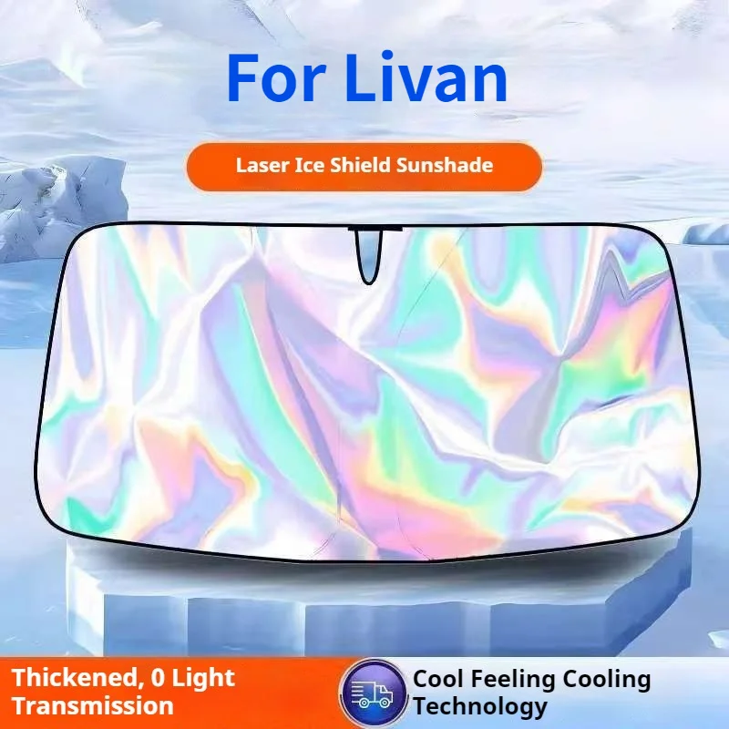 For Livan 7 8 9 X3 PRO Maple 60s 80v Car Front Windshield Sunshade Car Sun Visor Cover Heat Insulation UV Protection Accessories