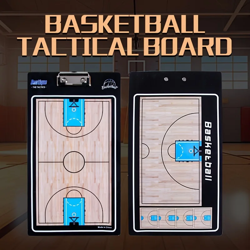 

Тактическая магнитная доска для тренеров по баскетболу, портативный набор для стратегии, с маркером для сухого стирания