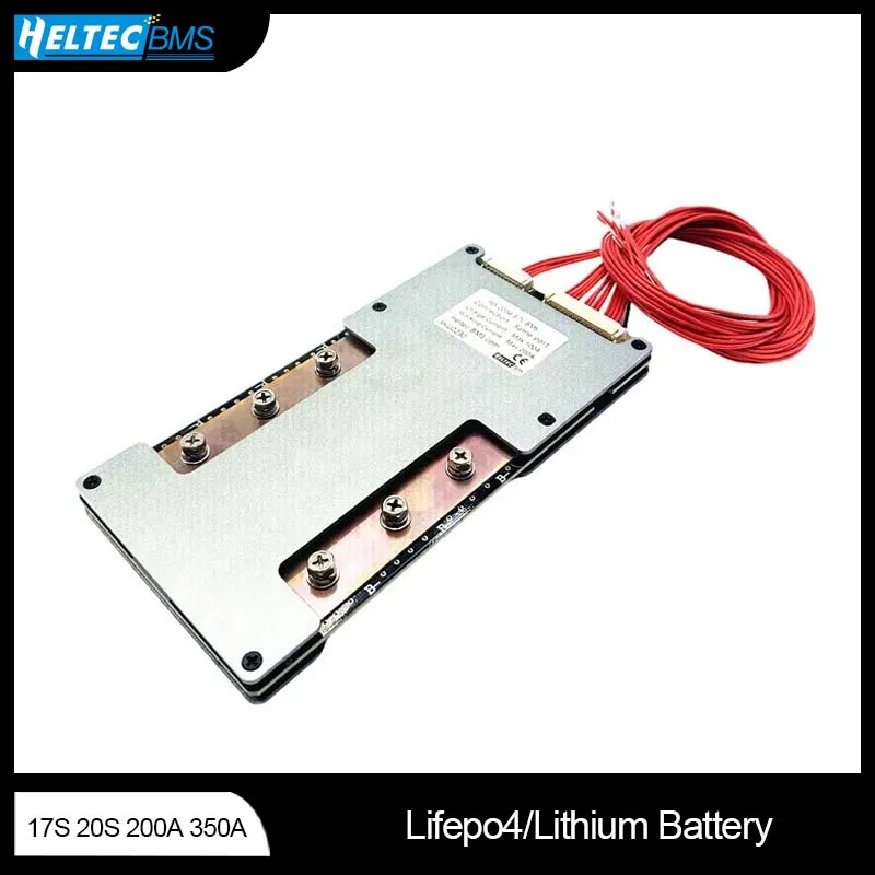 Heltecbms 60v bms 20s 17s 200a 350a lifepo4/ lithium battery protection board for energy storage/Golf cart/low-speed car