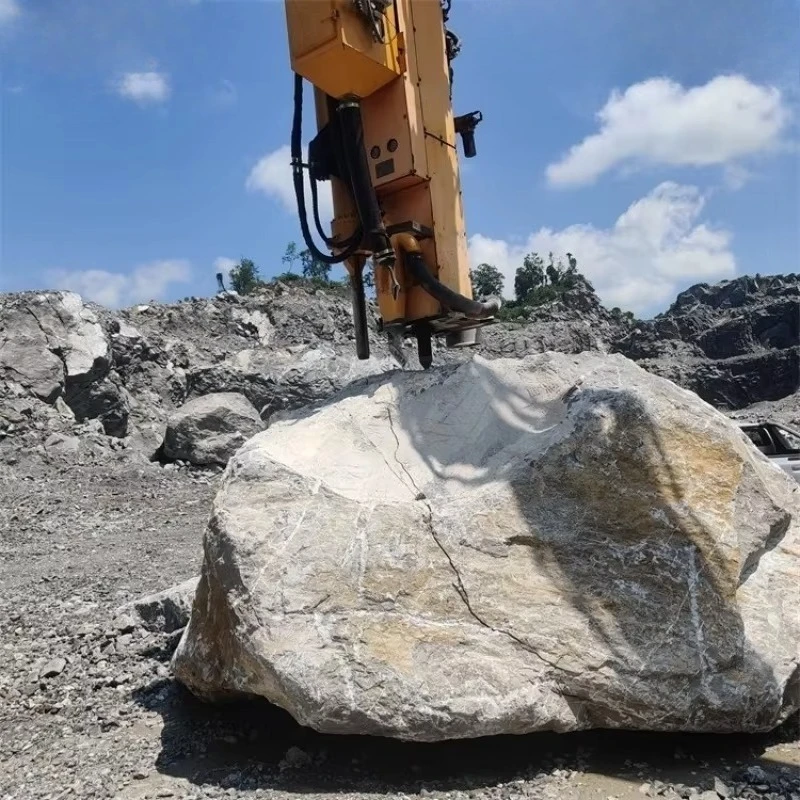 Robust Hydraulic Drilling and Fracturing Integrated Machine for 20T Excavators, Multi-Functional Rock Breaking Tool
