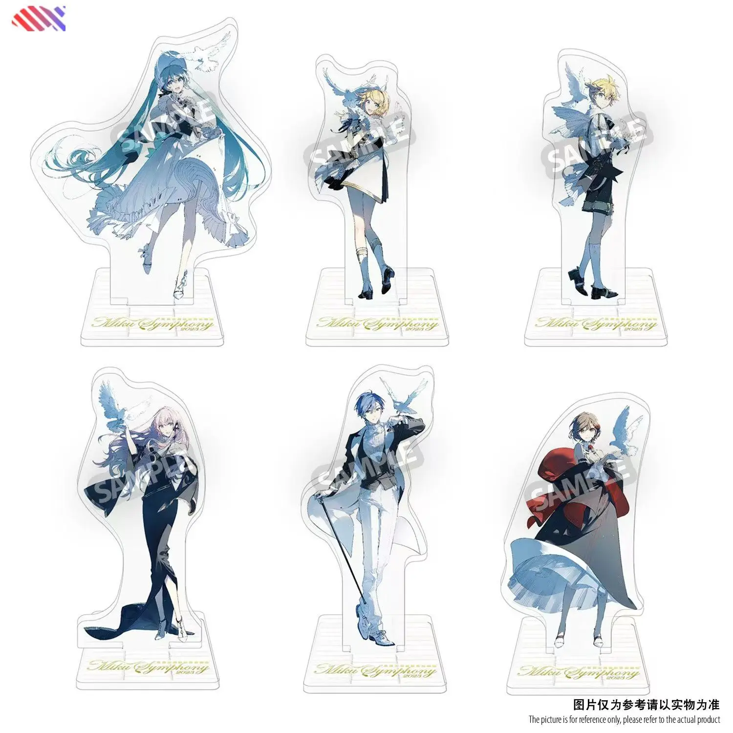 

2023 Vocaloid Symphony Memory Display: Hatsune Miku & Kagamine Duo Anime Art Stand - Exclusive Concert Merchandise