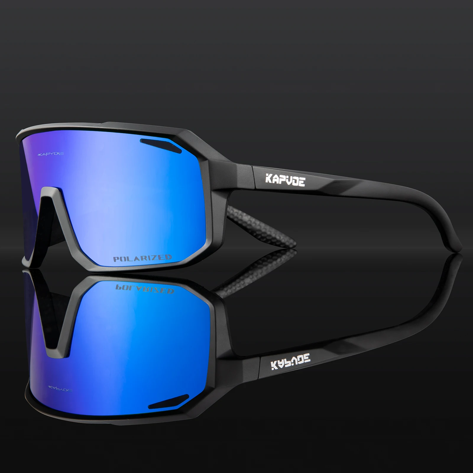 Kapvoe Radfahren Gläser Männer Radfahren Sonnenbrillen MTB UV400 Polarisierte Integrierte Myopie Rahmen Fahrrad Brille Outdoor Sport Brillen 8