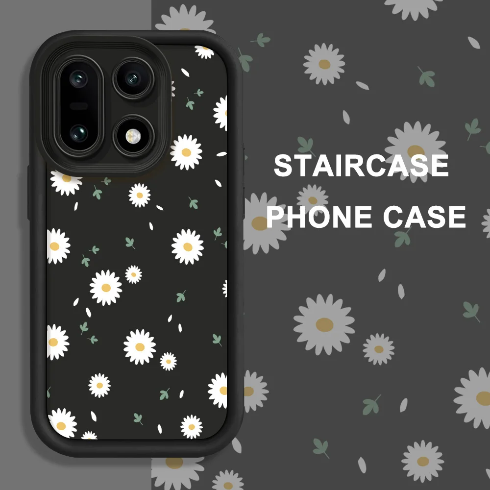 Coque de téléphone à motif marguerites défoliantes pour OnePlus 15 15R 13 13T 12 12R 11 11R 10R 8T Nord CE 5 4 3 2 Lite 4G 5G, coque souple