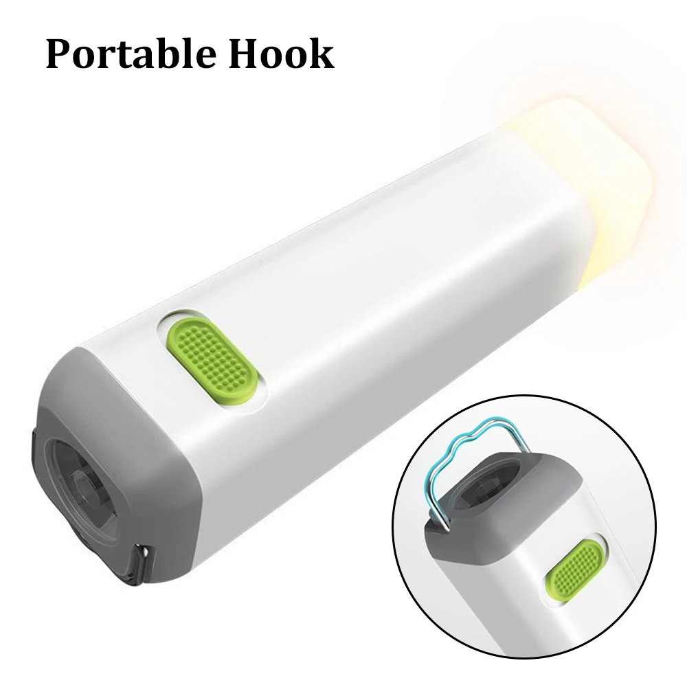 LED Flashlight Mini Torch USB Charging Flashlight Power Bank 2 In 1 Portable Camping Fishing Lighting Far Range Flashlight