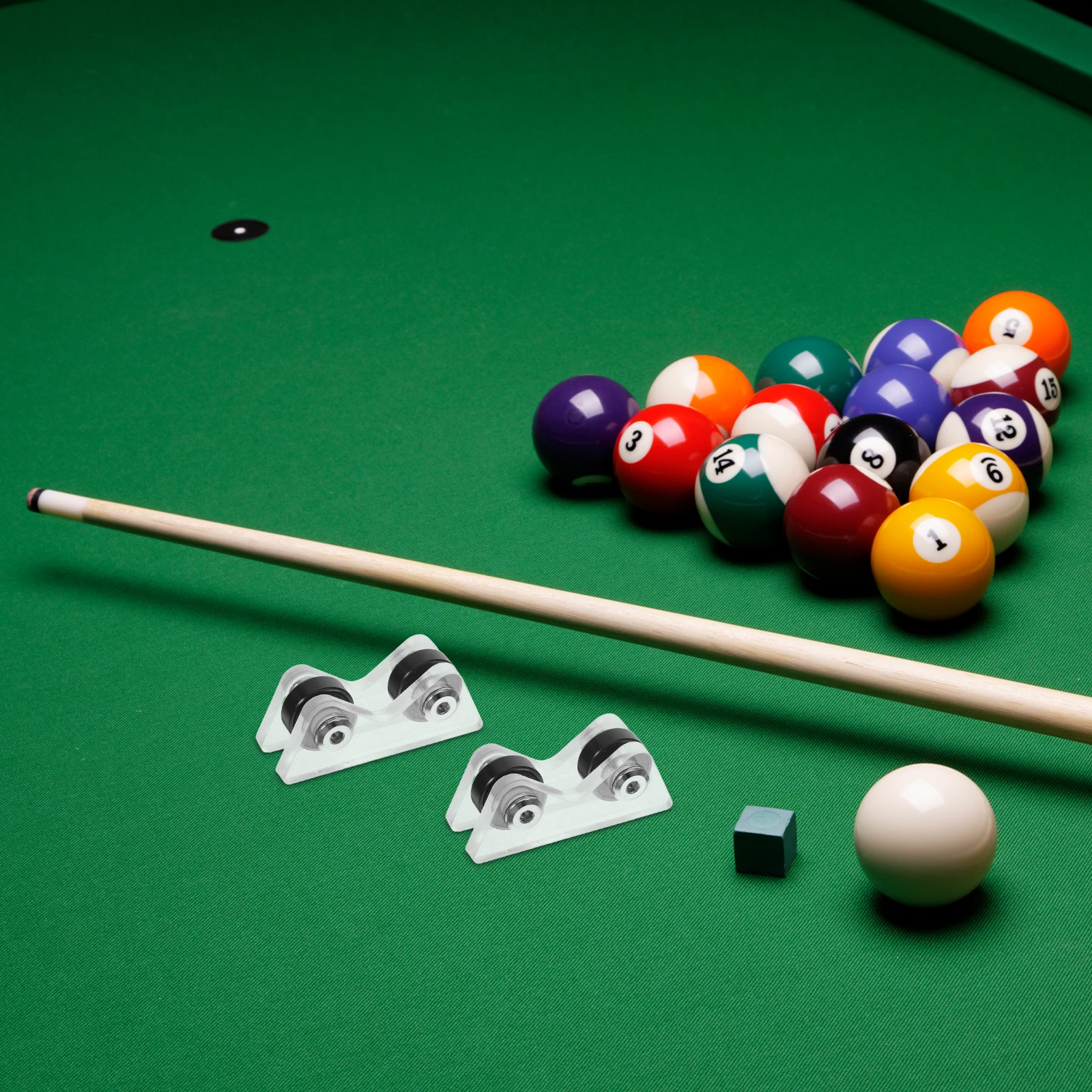 

2pcs Precision Pool Billiard Cue Straightness Checker Portable Snooker Club Roller For Cue Maintenance High Accuracy