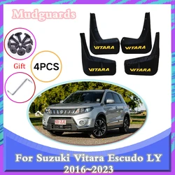 Car Mud Flaps For Suzuki Vitara Escudo LY 2022 2020 2016~2023 Mudflaps Splash Guards Muds Flap Mudguards Fender Auto Accessories