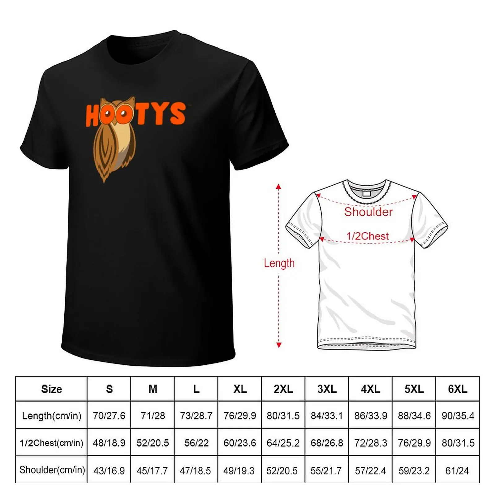 The HOOT SHACK T-Shirt Basic Tee Shirt for Everyday Outfit