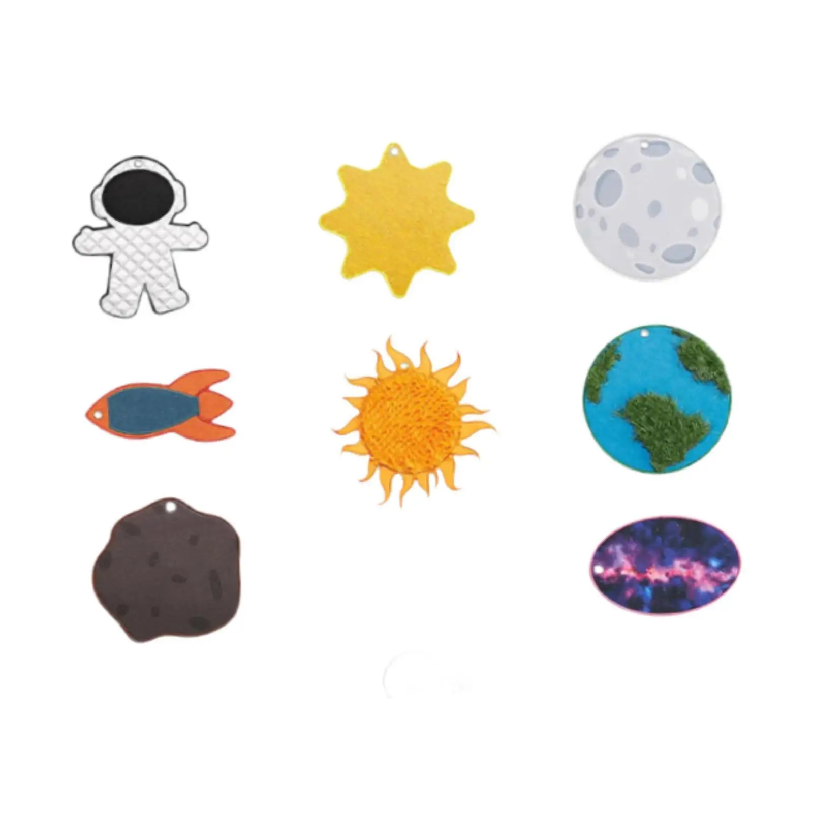 

8Pcs Textured Play Mat Travel Toy Educational Touch Sensory Pads for Playgroups Classrooms Development Daycares Exploration