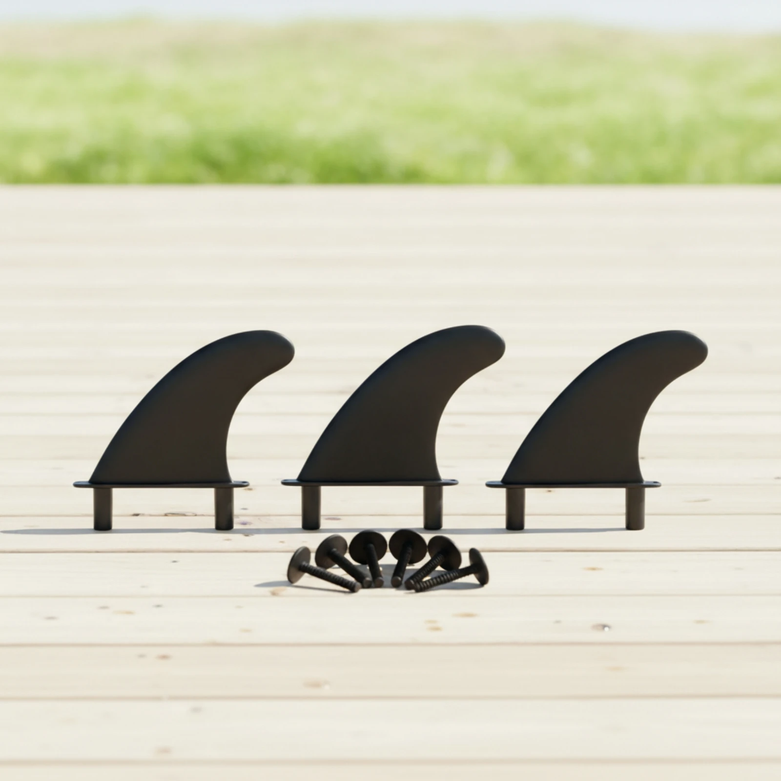 

Soft Tail Fin Flexible Surfboard Fin with Screw Easy-Install Elastic for Surfers, Surfing, Paddleboarding
