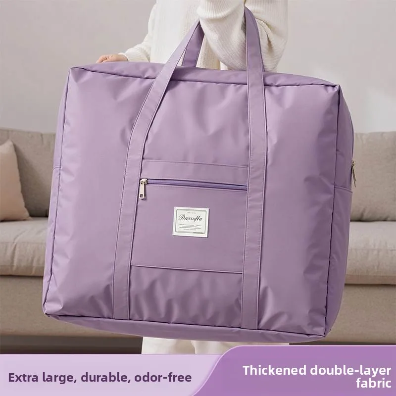 

Travel Oxford Cloth Storage Bag Large Capacity Luggage Organizer Cotton Quilt Blanket Clothes Moving Packing Bag Dustproof Bag