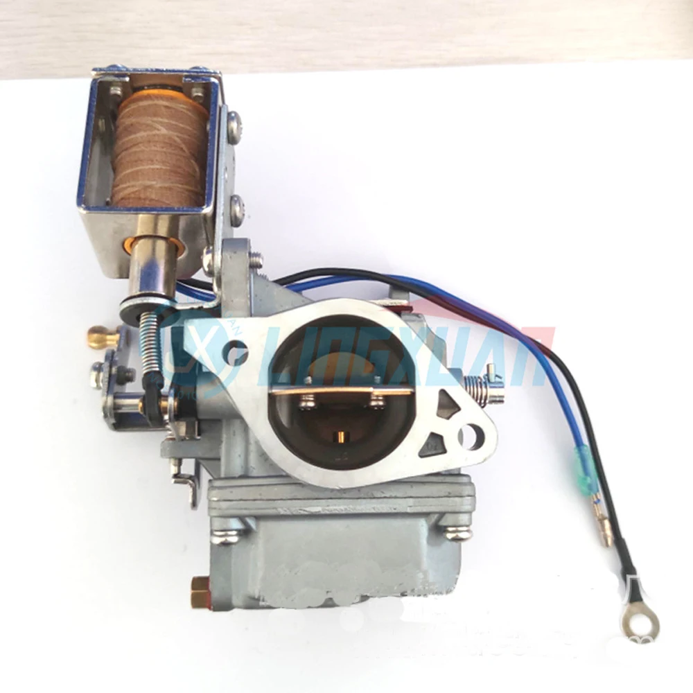 Marine outboard motor  carburetor assembly with electric damper accessories  for Yamaha Hidea Parsun 2hp 30hp boat engine part