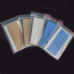 5 Sheets 60pcs Hair Tape Adhesive Glue 4cm*0.8cm Double Side Tape Waterproof For Lace Wig Hair Extension Tool