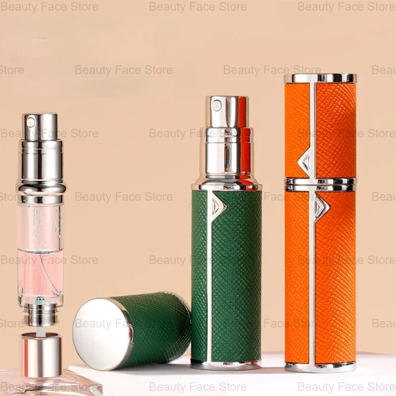 5ml Perfume Atomizer Mist Spray Bottle Portable High Quality PU Sprayer Suitable for Boarding Tight Sealing Travel Perfume Spray