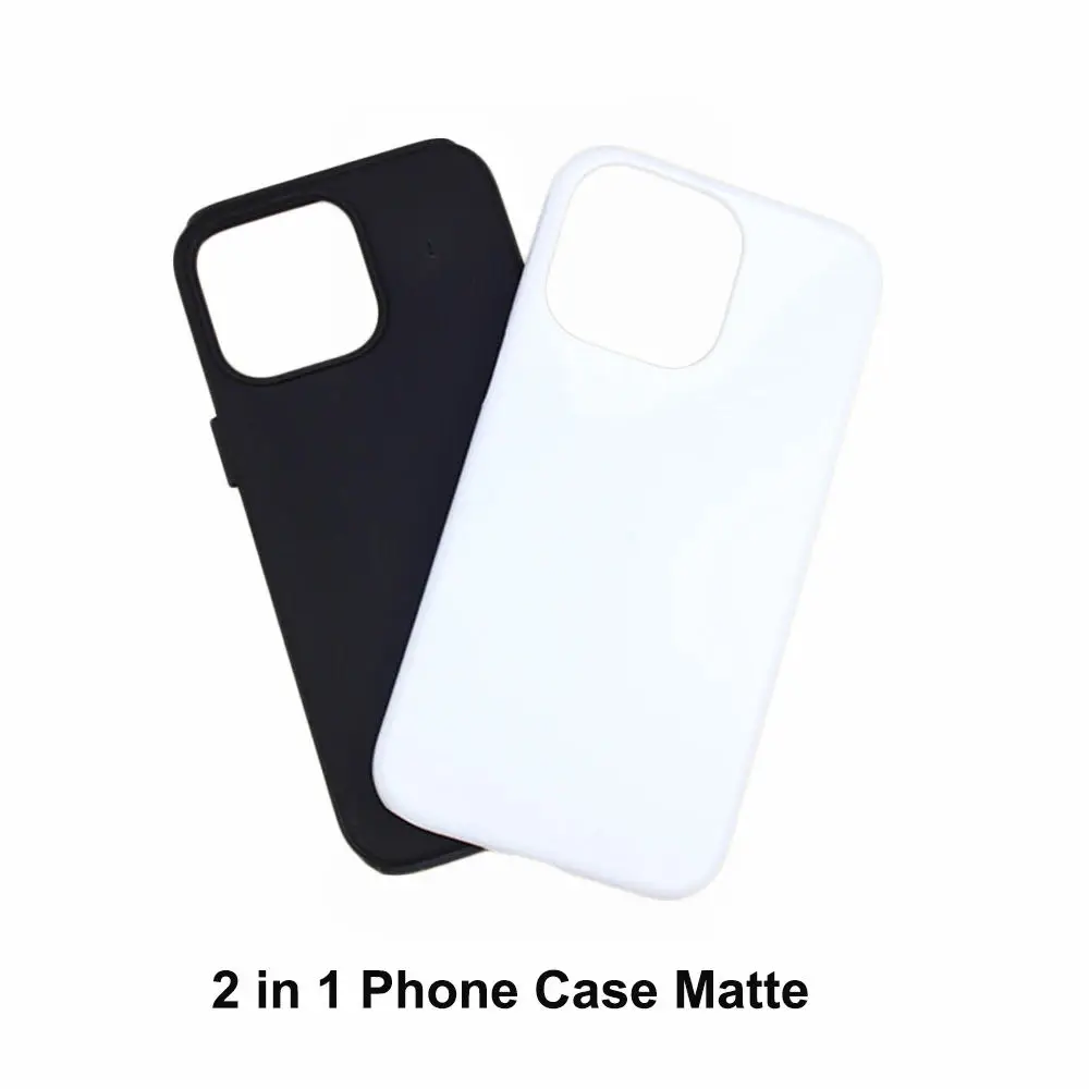 TUOLI Doule Case 2 in 1 TL-X9 Blank Phone for iPhone 16 15 14 13 12 Sublimation Heat Transfer Cellphone Personalized DIY Covers