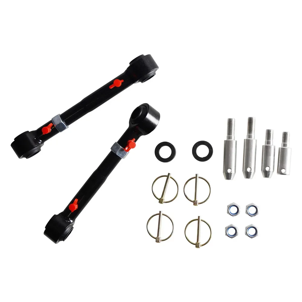 Adjustable Front Swaybar Quick Disconnect System Compatible with Jeep Wrangler JK JKU 2/4 Door 2007-2018 Auto Parts