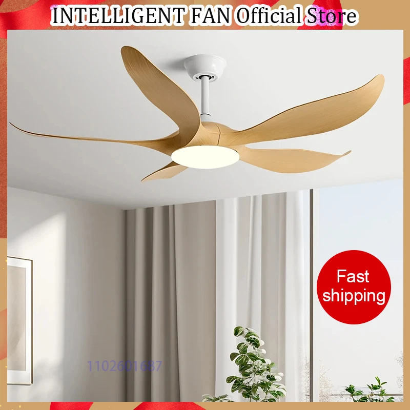 

52Inch 5ABS Blade Ceiling fan with LED light and Remote Control