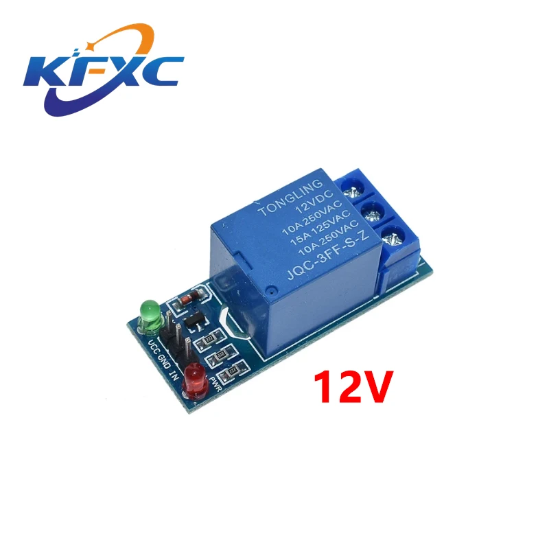 5V 12V low level trigger 1 Channel Relay Module interface Board Shield For PIC AVR DSP ARM MCU Arduino