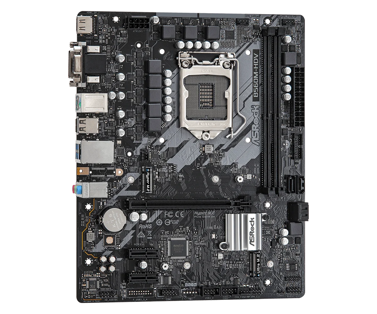 CPU ASRock B560M-HDV + Intel Core i5-10400 S7a3dcd4f68754b009132afce769d7