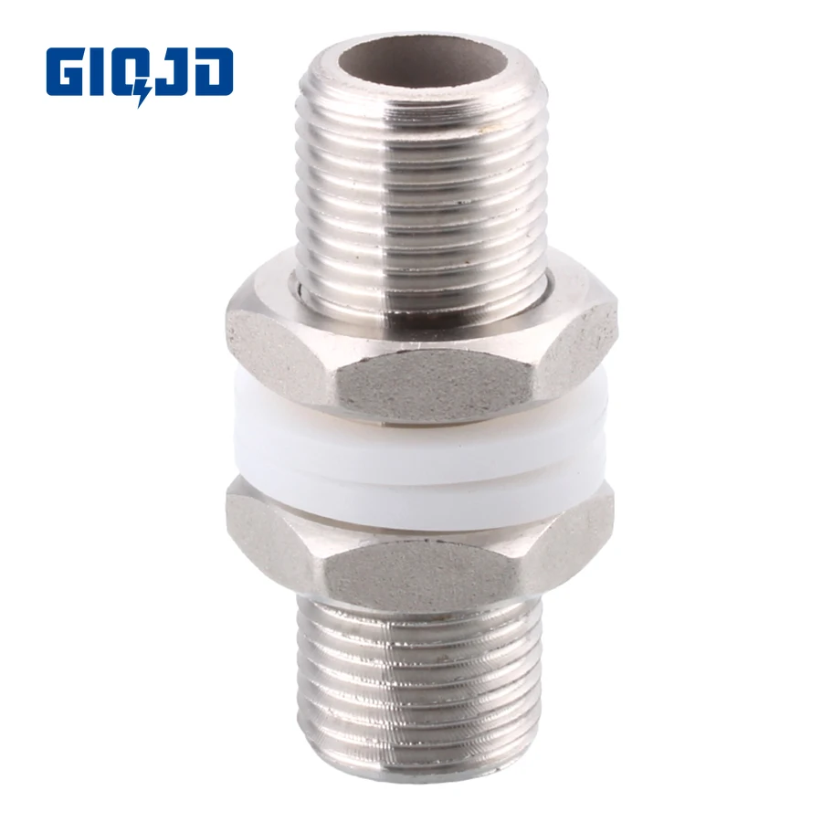 

304 Stainless Steel Lock Pipe Fitting 3/4" BSP x 40mm/50mm/60mm/80mm/100mm/120mm Length DN15 For Water Tank Aquarium