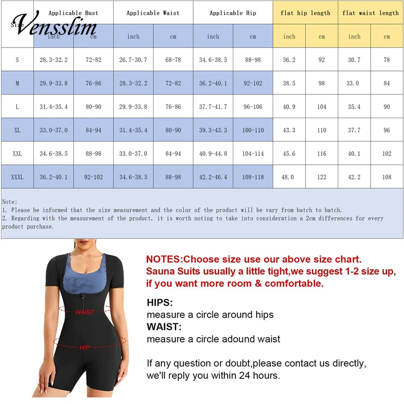 Vensslim Full Body Shaper Sauna Sweat Suits Women Weight Loss Workout Vest Waist Trainer Plus Size Shirt Gym Slimming Shapewear