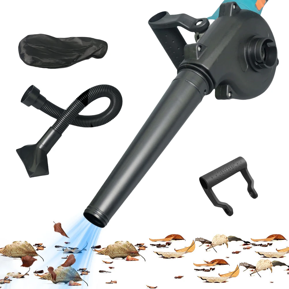 Change Angle Grinder To Blower Cordless Electric Air Blower Power Tools Wood Working Dust Collector for House Garden Cleaning