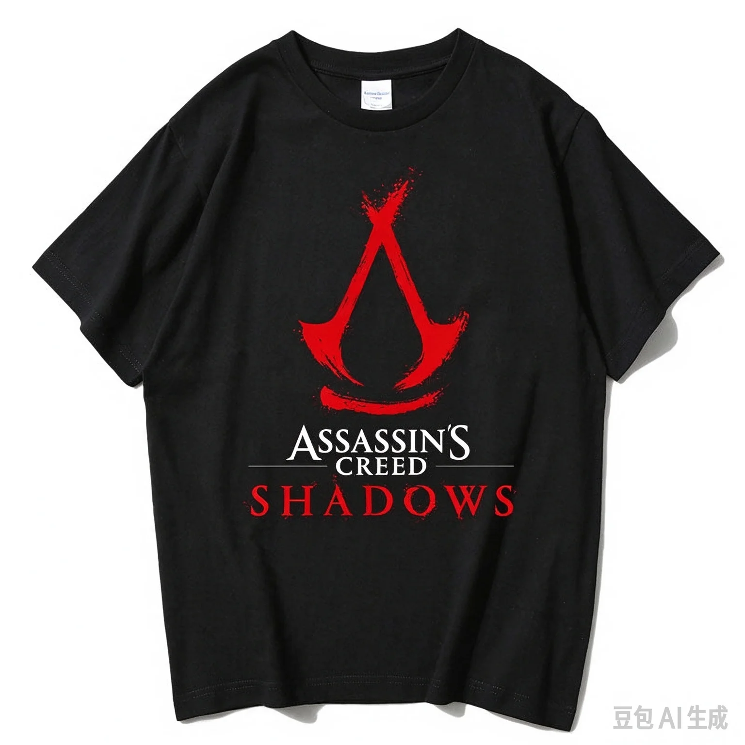 Art Black Flag Assassins Creed Game Casual T-Shirt Cotton Graphic Tee Men Women Summer StreetwearMasumiI Cherrie Tongayi Chirisa