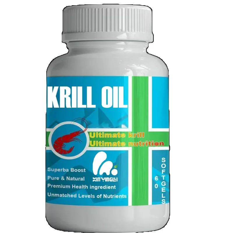 Fish oil Omega 3 supplement for overall health support -60 softgel capsules