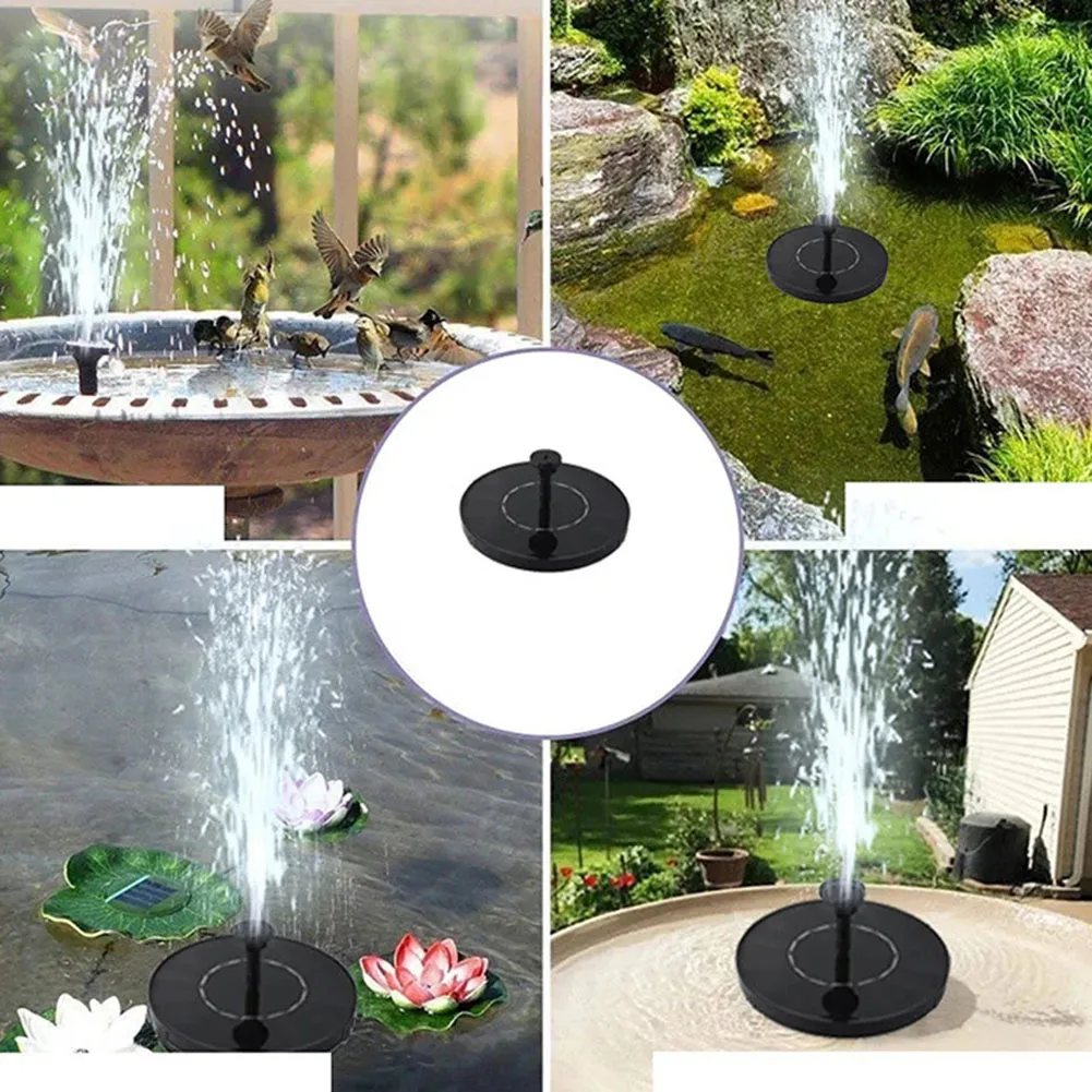 Floating Fountain Solar Fountain 110cm ABS Multiple Water Types Super Long Life Environmentally Friendly High Quality Brand New