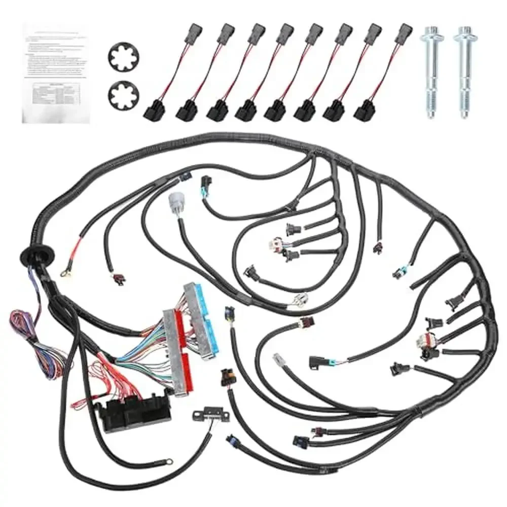 

LS Swap Standalone Harness 1997-2006 GM DBC LS1 4.8 5.3 6.0 Vortec with 4L60E Transmission Engine Wiring Kit Plug and Play