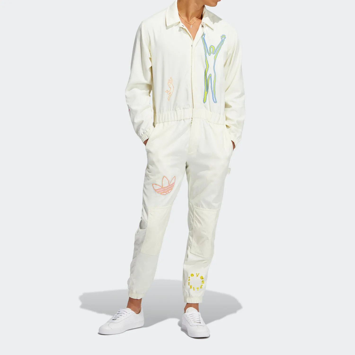 بدلة رياضية أصلية من Adidas LOVE UNITES JUM للجنسين H43972