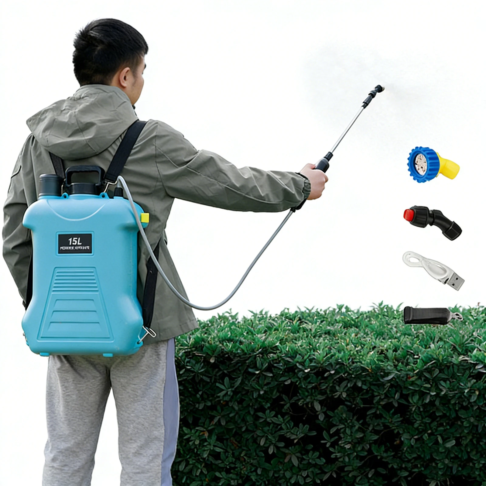 เครื่องพ่นยาแบบสะพายหลังไฟฟ้าข - Electric Sprayer Backpack บทวิจารณ์และราคา
