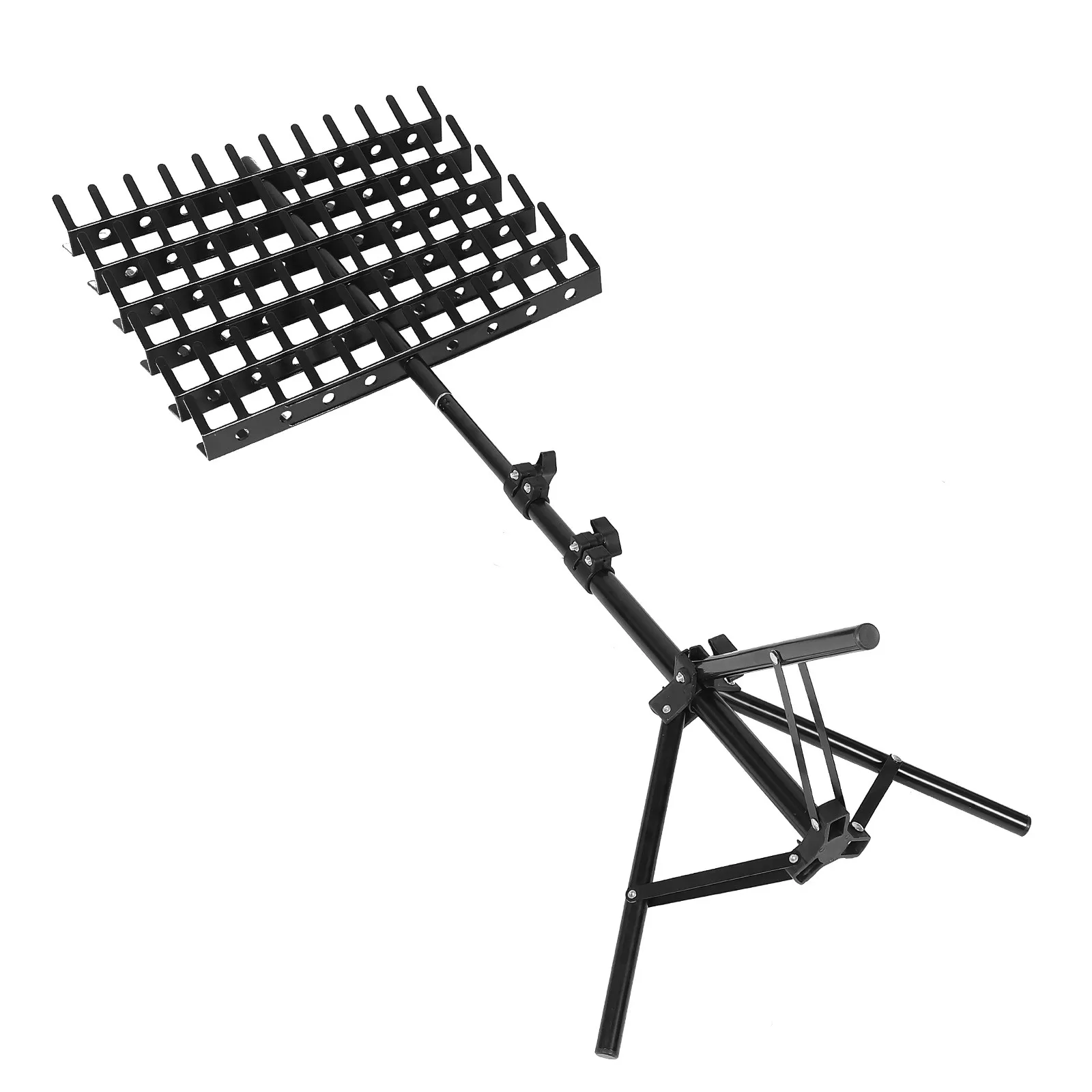

Adjustable Metal Braiding Hair Stand Organizer for Extensions and Dreadlocks Professional Use Hair Bundles for Braids