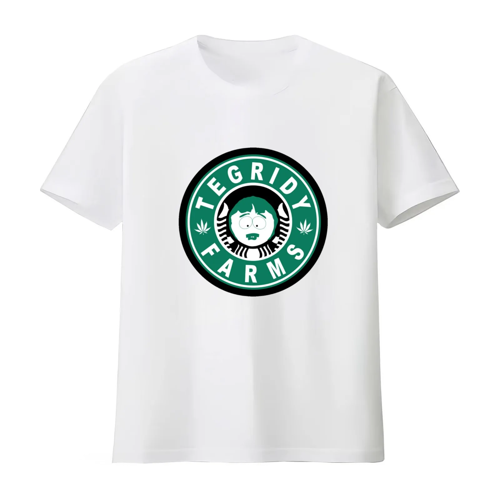 Get Discount Tegrid weed T-Shirt Summer Casual Cotton Tee Oversized Streetwear Tops Vintage Graphic Print Unisex Men Women
