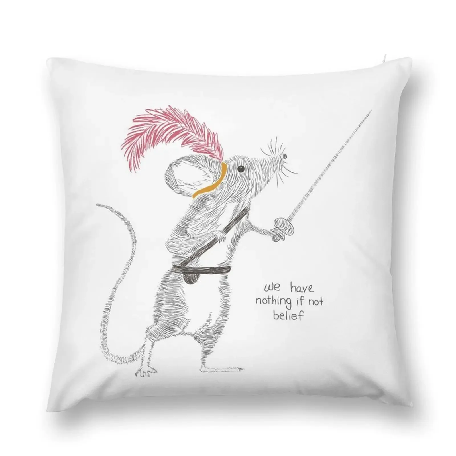 We Have Nothing If Not Belief Throw Pillow Cushions For Sofa Christmas Covers For Cushions pillow