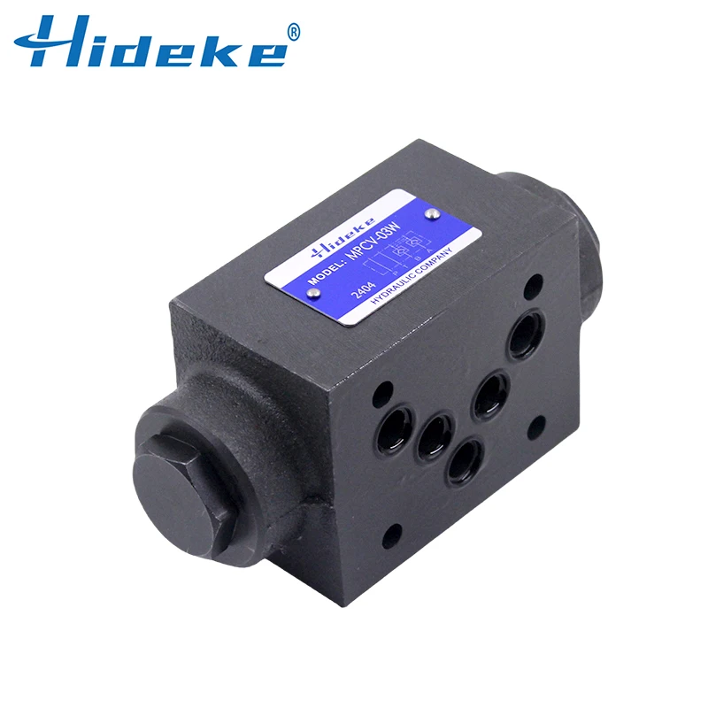 MPCV-03W Hydraulic Modular Pilot Operated check valves MPCV-03A 02B MPA/MPB/MPW-03 MPC-03W-30  MPW-03-2-40 SPV-03-W SPV-03-A/B