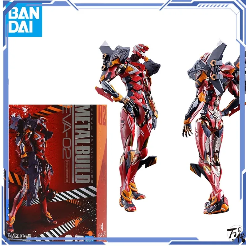 

Bandai METAL BUILD Neon Evangelion Movie Unit-02 Original Anime Figure Model Toys Action Figures Collection Doll