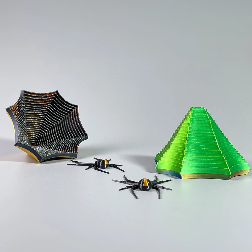 Achthoekig Fidget Speelgoed 3D Afdrukken Geometrische Illusie Antistress Fidget Speelgoed Voor Stress Zintuiglijke Party Games Fractal Fidget Speelgoed