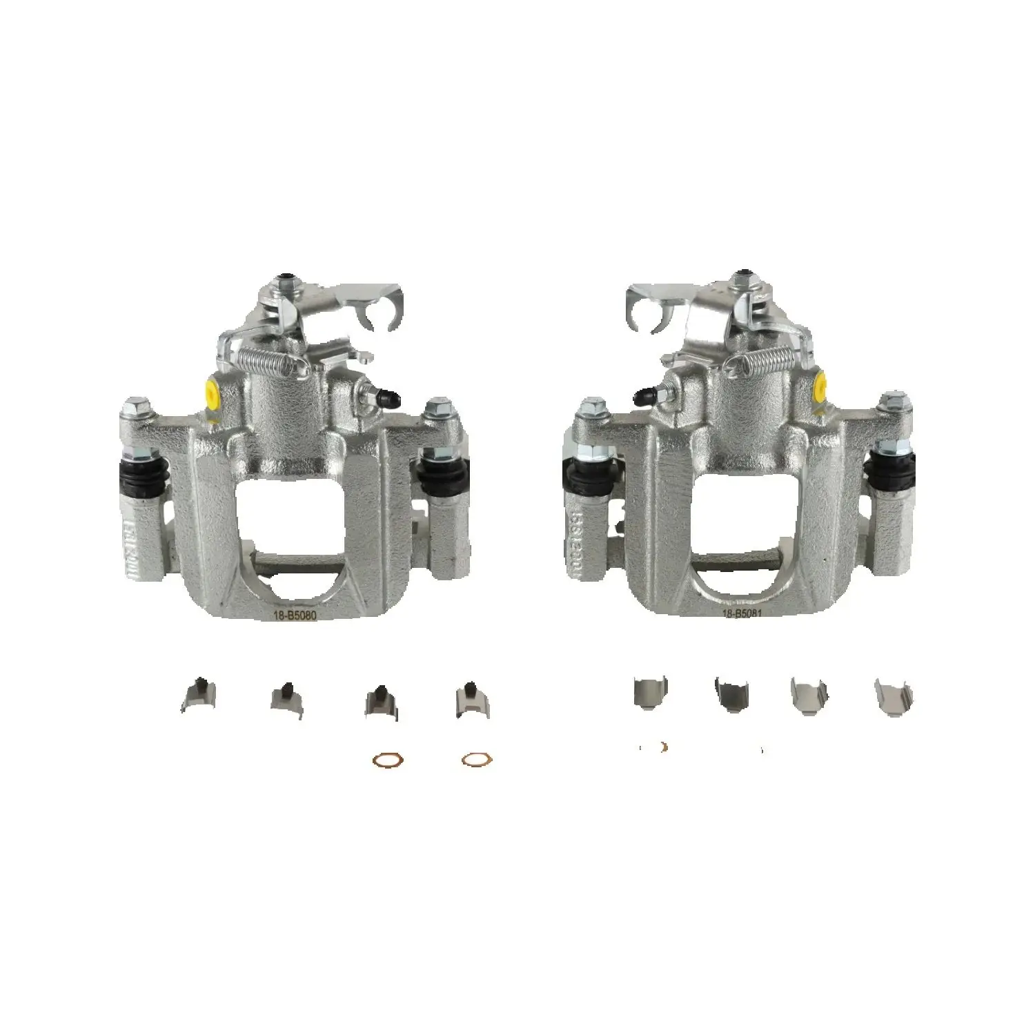 2PCS Rear Brake Calipers Left Right 18B5080 18B5081 FOR Chrysler Town Country Grand Caravan 2008 2012 Brake Parts