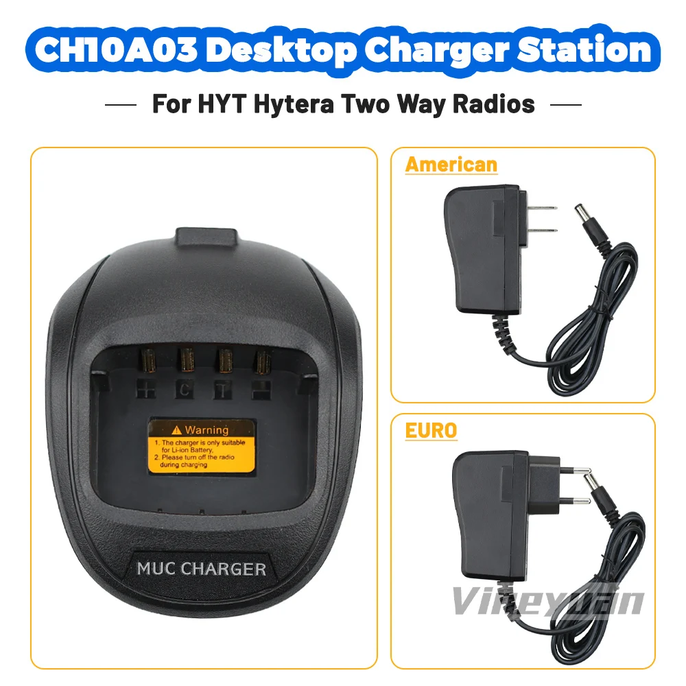 BL2001 BL1204 Li-ion Battery Rapid Charger Base for HYT Hytera TC-610 TC-620 TC-618 TC-626 TC-610S Radios CH10A03 Desktop Charge