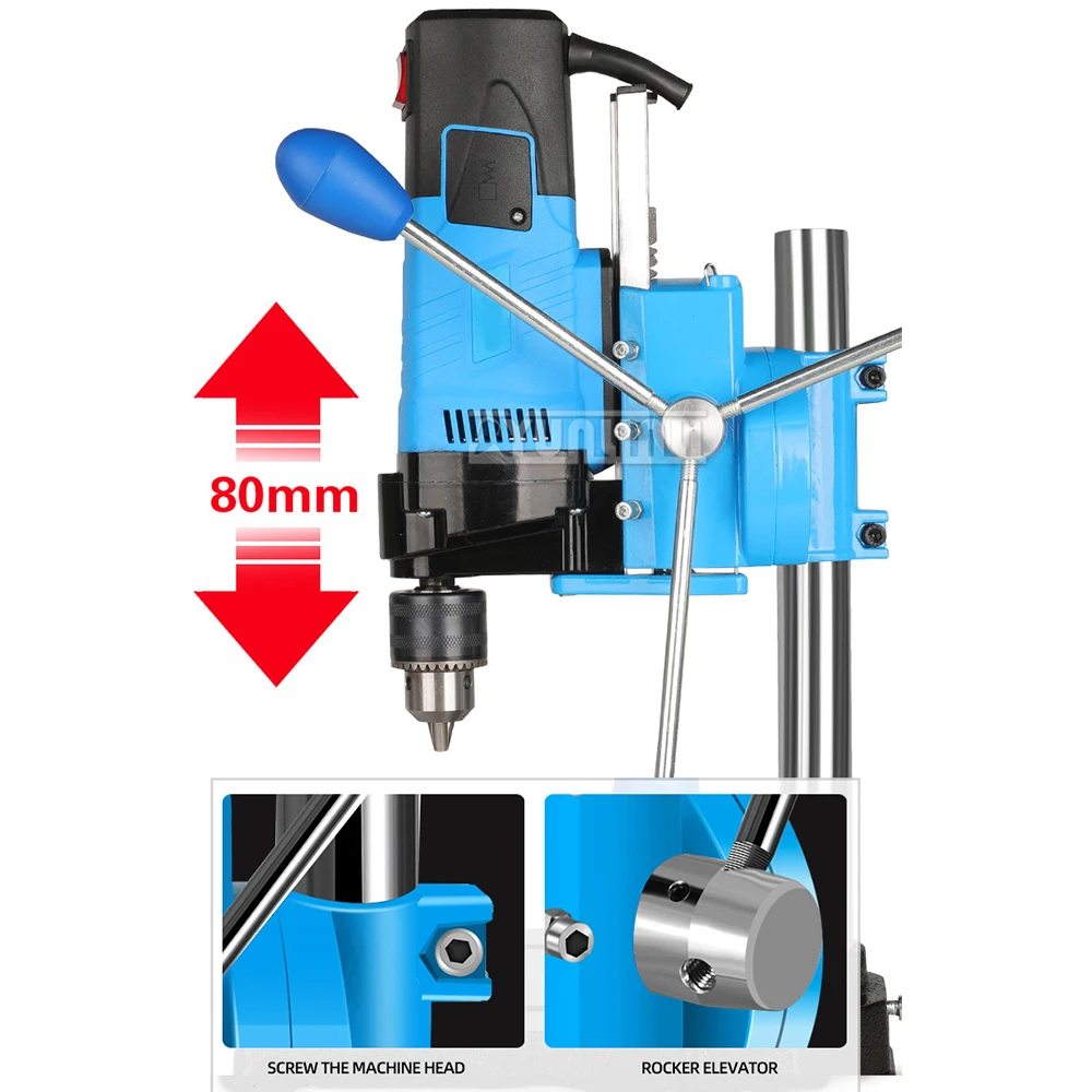 Micro bench drill high speed drilling machine precision milling machine family car beads tools 220V small drilling machine