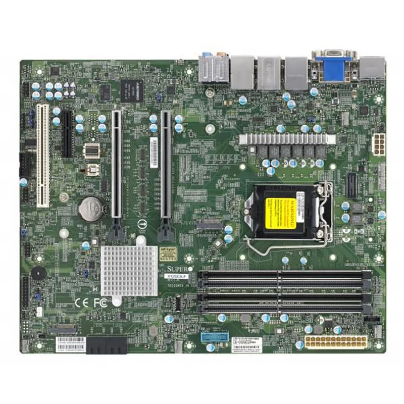 Original Server Motherboard For Supermicro X12SCA-F W480 Support 10th i9 W-1200 Good Quality