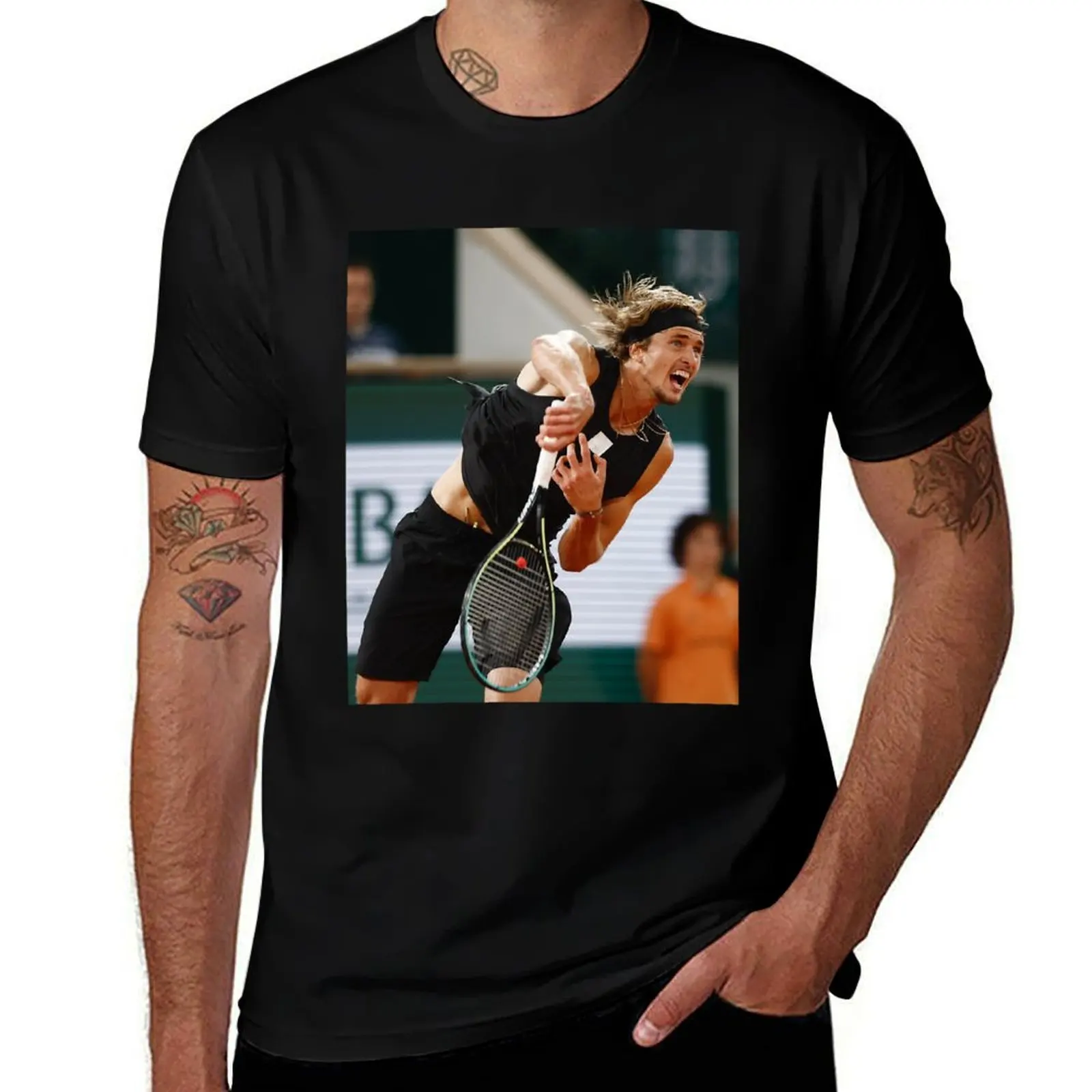 

alexander zverev T-Shirt Clothing oversize t-shirts man shirts graphic tees rapper graphic tees t shirts for men cotton