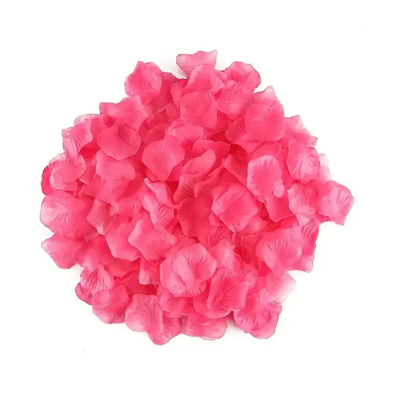 NONE Mehrfarbige künstliche gefälschte Rosen, rote Rosen, künstliche Blumen aus Seide, Blütenblätter für Valentinstag, Hochzeit, Gastgeschenke, romantische Dekoration 6