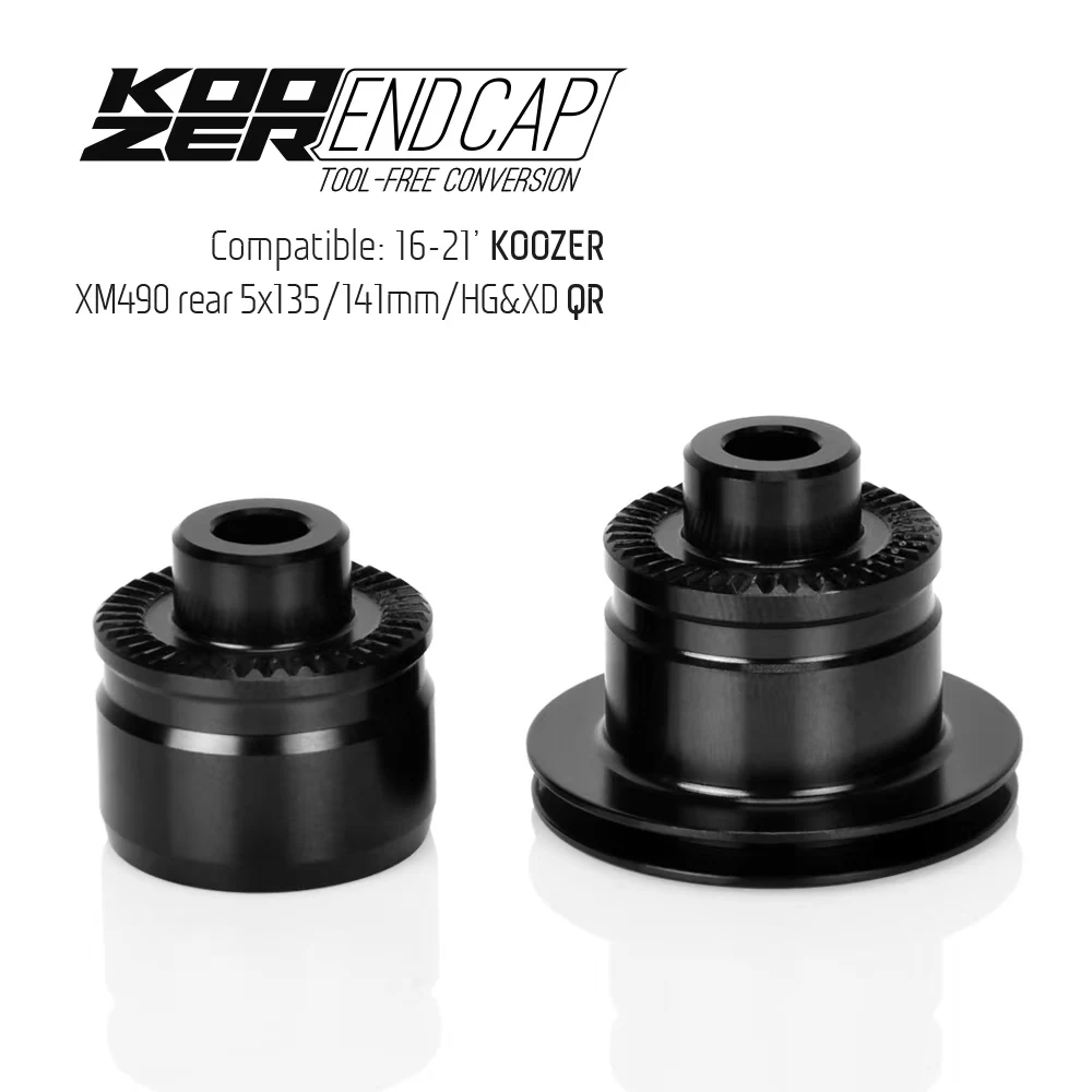KOOZER XM490Pro ハブセット、QR Koozer 11S 12S Freehub XM490 BM440 PRO MTB Bicycle Hubs Converters